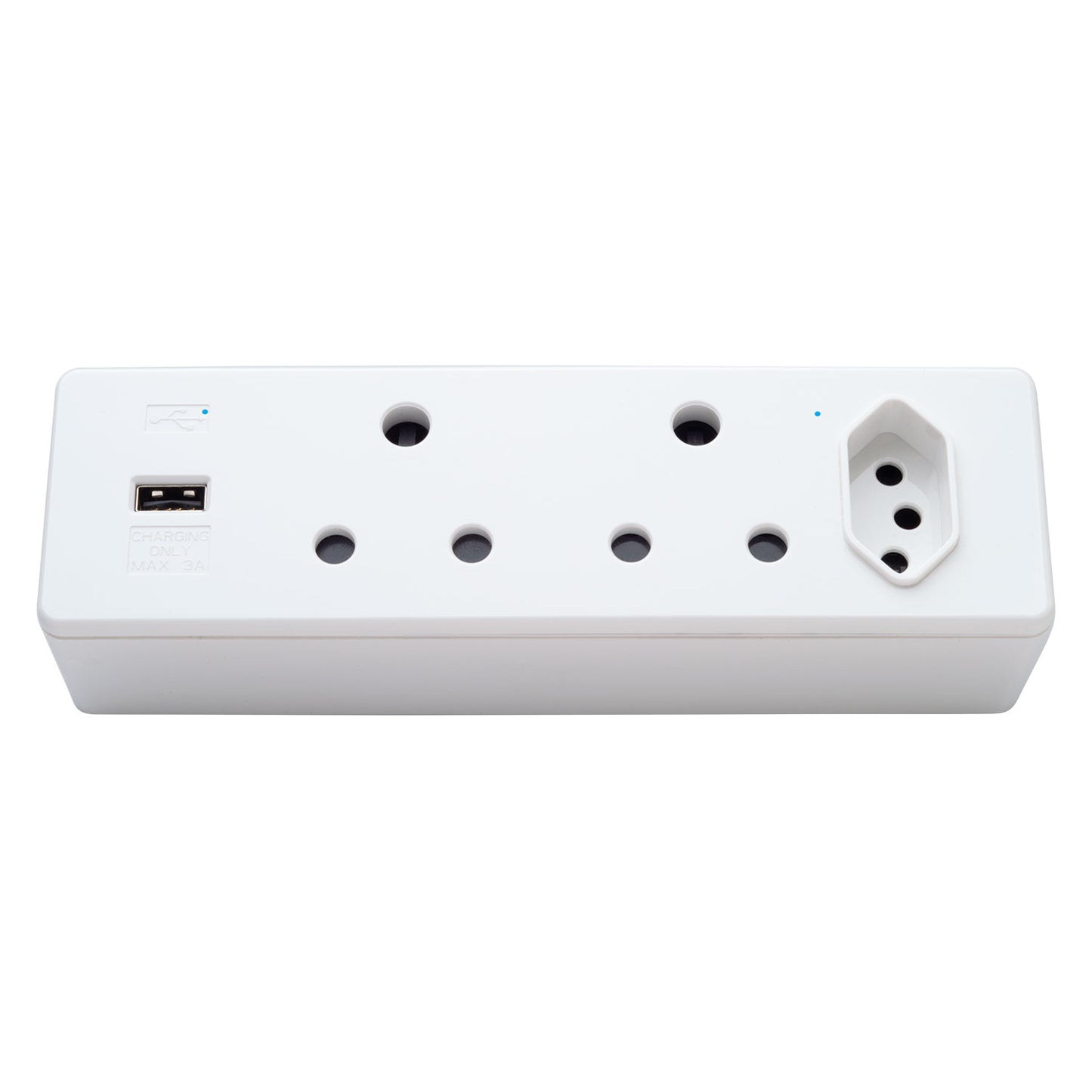 Power Hub with USB A – Vertical Desk Mounting