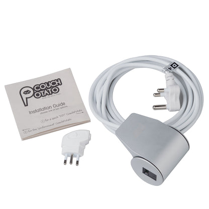 Couch Potato – Smart USB Charging Plug with Power Cable