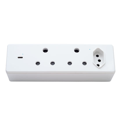 Power Hub with USB C – Vertical Desk Mounting