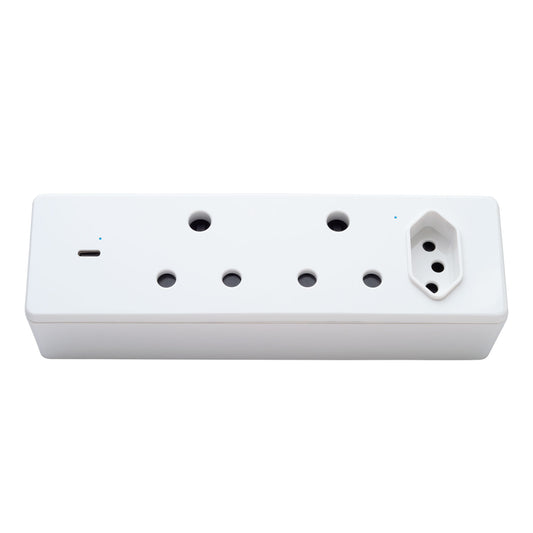 Power Hub with USB C – Vertical Desk Mounting